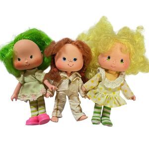 Vintage 1979 Strawberry Shortcake Dolls